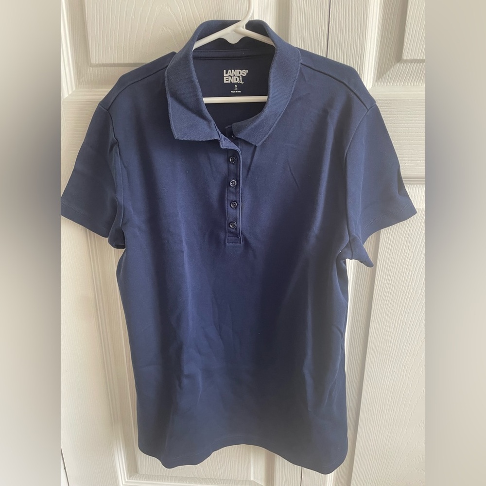 Lands’ End girls polo shirt